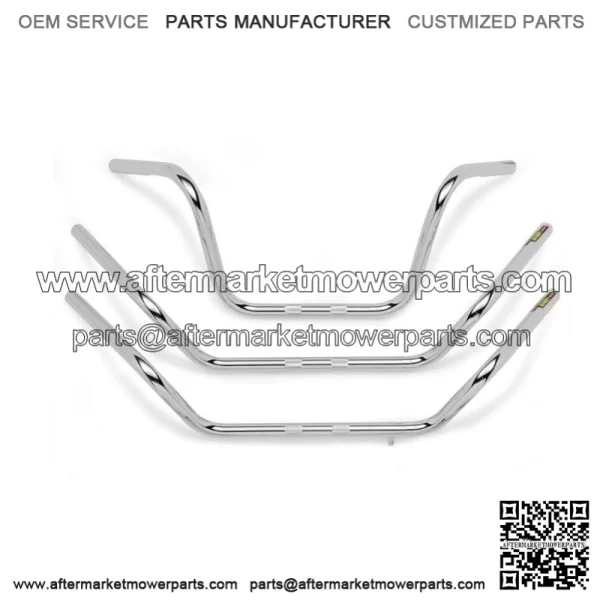 1in. Handlebar Low-Rise Drag Bar (Dimpled) - Chrome 300915