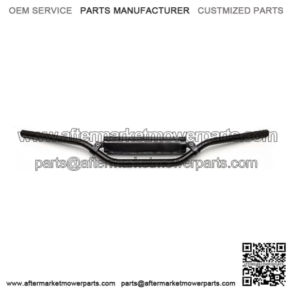 7/8" Mini Handlebars Black 816-01-BK-01-185