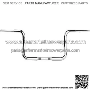 1-1/4 in. Twin Round Handlebars 1-1/4" Chrome LA-7325-10C