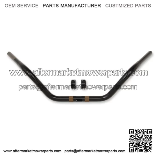 1 1/4" Moose Knuckle Handlebars Gloss Black LA-7312-07B
