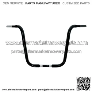 3 1/4" Buffalo touring Handlebars Gloss Black