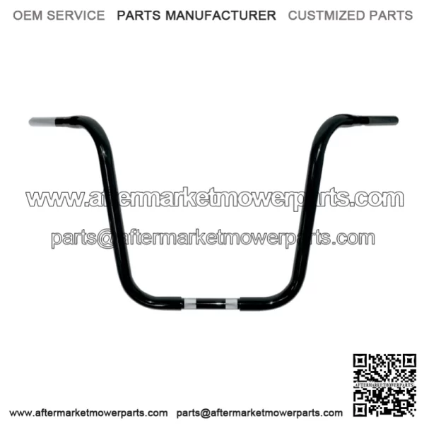 3 1/4" Buffalo touring Handlebars Gloss Black