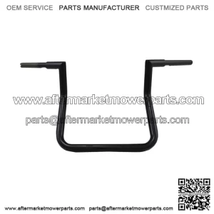 1-1/4" Twin Peak Challenger Handlebar 10" Black LA-7368-10B
