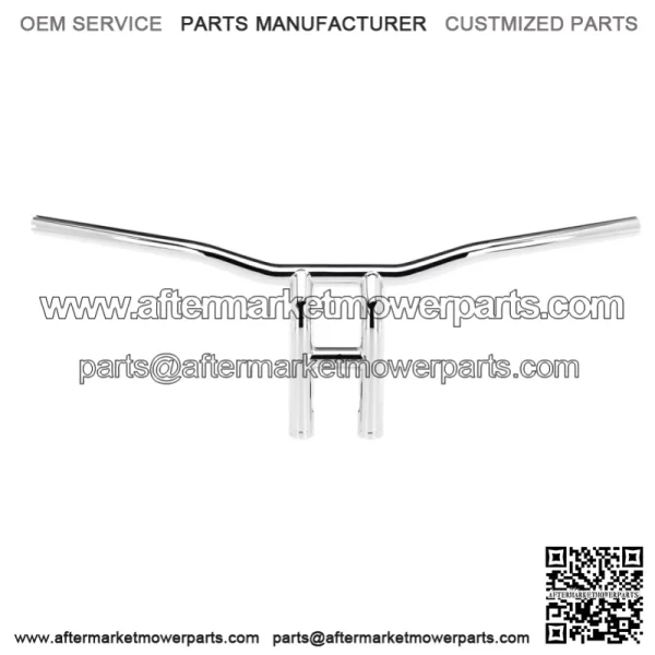 1" Throttle-By-Wire Handlebars Chrome 6260-1055