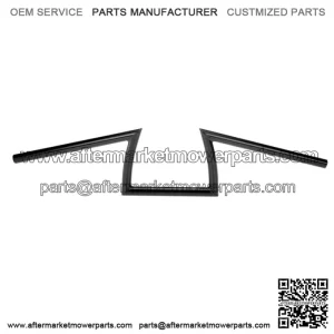 1in. Keystone Handlebars HB-KSN-01-BK