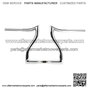 Hammerhead Handlebar 12" Chrome LA-7316-12
