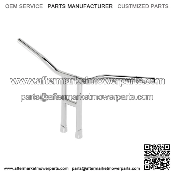 1" Handlebars Slotted Chrome 6224-1056