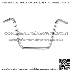 1in. Handlebar Chrome Buckhorn High Bend