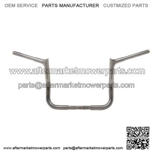 Inc. 1 1/4" EZ Install Pointed Top Handlebar Kits 10" Chrome 909110