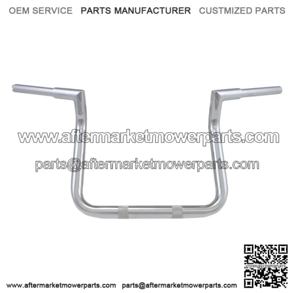 1-1/4" Twin Peak Challenger Handlebar 10" Chrome LA-7368-10