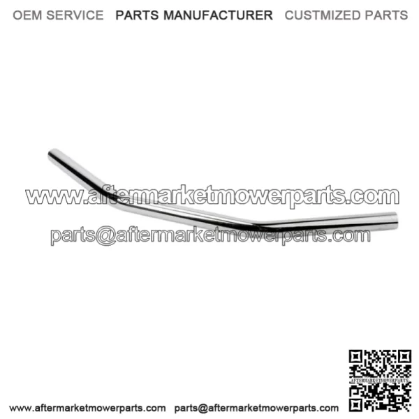 1in. Handlebar Drag Bar - 27 Degree Bend - Chrome 650-08411