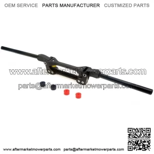 APE Racing Black Flex Handlebars Oversized 1-1/8" For Yamaha Raptor 700 All Year