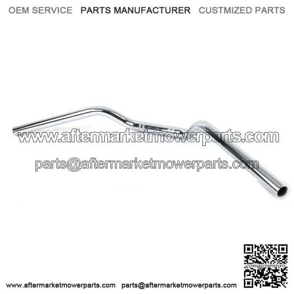 7/8" Handle Bar Tracker Drag Handlebar Chrome For Honda Rancher 350 400 420 ATV (For: Honda)