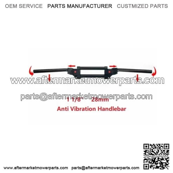 28mm 1 1/8" Adjustable ATV Handlebar Anti Vibration Banshee Raptor 350 660 700 (For: Honda)
