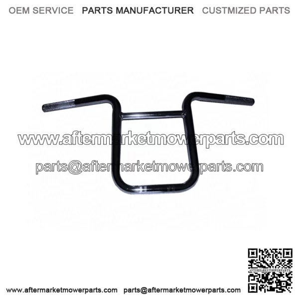 NEW 1982 - 2011 YAMAHA BRAVO 250 BR250 SNOWMOBILE OEM CHROME STEERING HANDLEBARS (For: Yamaha)
