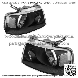 For 2004 2005 2006 2007 2008 Ford F-150 Headlights Assembly Headlamp KAC (For: Ford F-150)