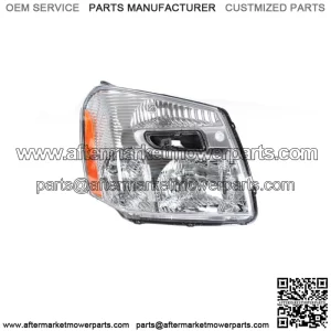Headlights For 2005-2009 Chevy Equinox Halogen Type Chrome Housing Right Side RH