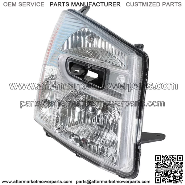 Headlights For 2005-2009 Chevy Equinox Halogen Type Chrome Housing Right Side RH - Image 2