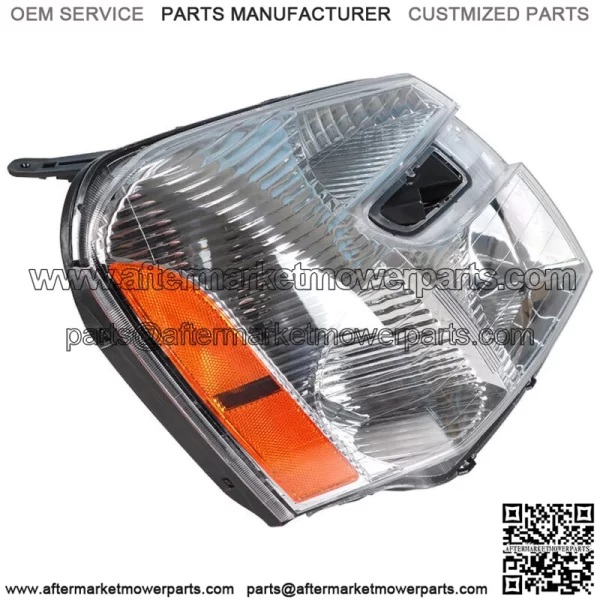 Headlights For 2005-2009 Chevy Equinox Halogen Type Chrome Housing Right Side RH - Image 4