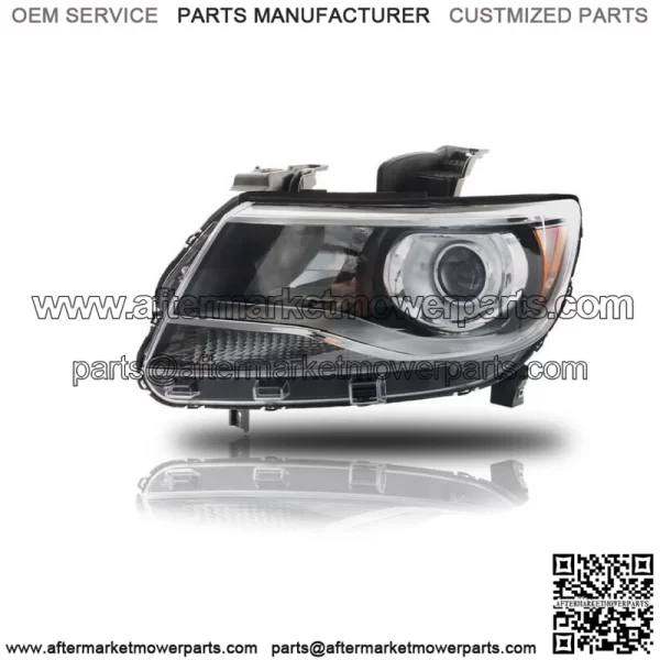 Headlight For 2015-2021 Chevy Colorado LT/Z71/ZR2 Halogen Chrome Left Side