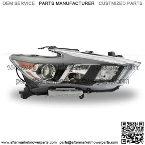 Headlight Fit For 2016-2018 Nissan Maxima S SL SV Halogen w/LED DRL Right Side