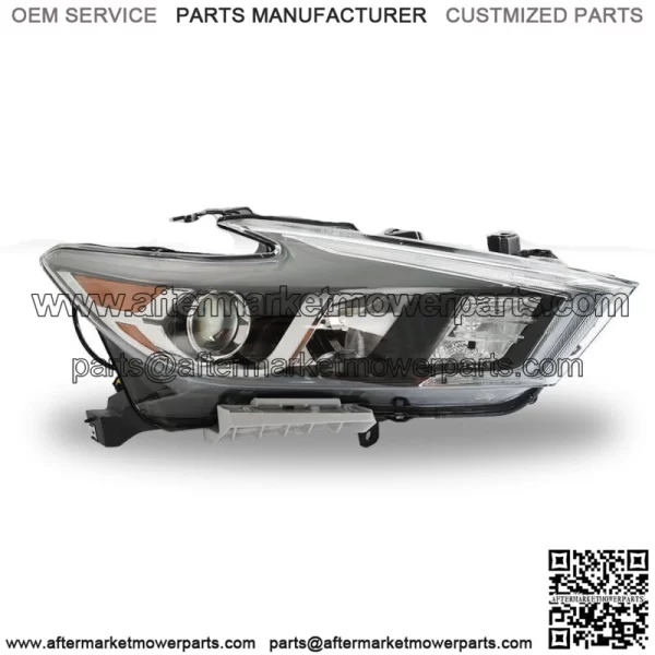 Headlight Fit For 2016-2018 Nissan Maxima S SL SV Halogen w/LED DRL Right Side