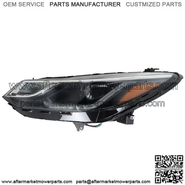 Fit For 2018 Chevy Cruze Headlight Left Headlamp Halogen w/ LED DRL Driver Side - Image 2