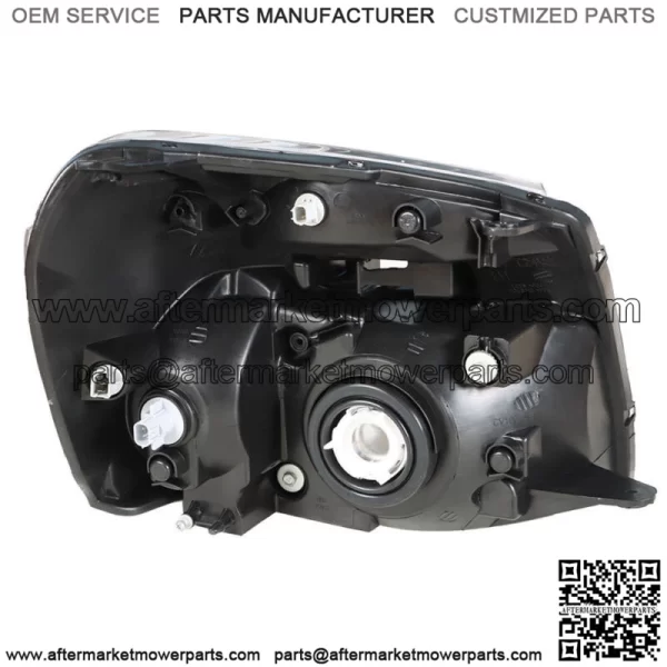 Left For 2005-2009 Chevy Equinox Halogen Headlight Assembly Chrome Housing Clear - Image 5