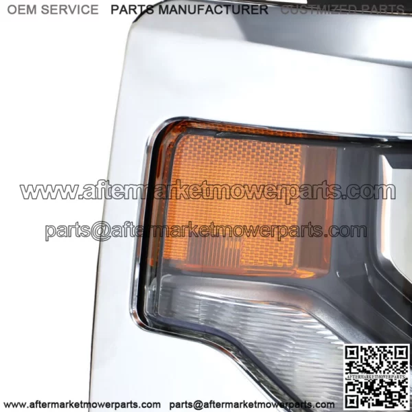 Headlight For 2016-2018 Chevy Silverado 1500 HID w/LED Passenger Right Side - Image 4