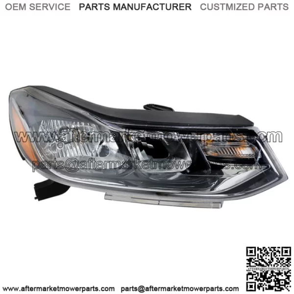Headlight For 2017-2019 Chevrolet Trax LS LT Halogen Chrome Housing Right Side - Image 3