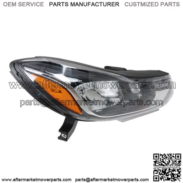 Headlight For 2017-2019 Chevrolet Trax LS LT Halogen Chrome Housing Right Side - Image 4