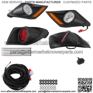 Fits For Yamaha Drive2 Golf Cart LED Headlight Taillight Light Kit  2017-Up