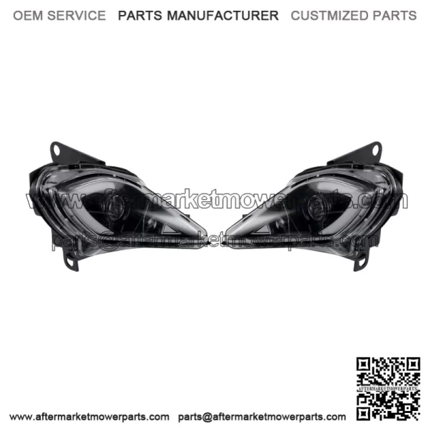 Front led lights with halo Yamaha raptor 250 350 700 YFZ 450R