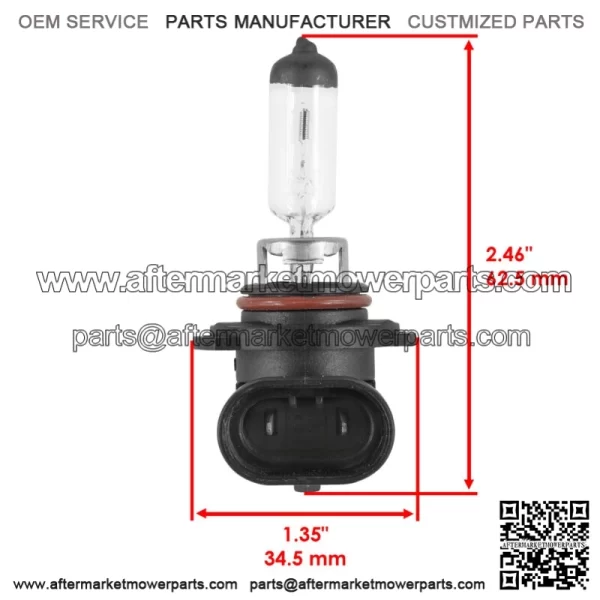 Headlight Bulb for Honda TRX450FE TRX450FM Foreman 450 4x4 2002-2004 (12V 45W) - Image 2