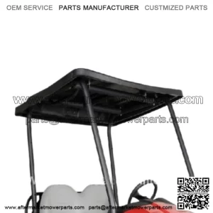 Club Car XRT 1550, Black Canopy Top Kit