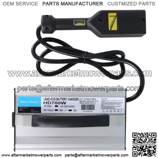 36 Volt 15 Amp Battery Charger Fits For EZGO TXT 1996-Up Golf Cart - Image 2