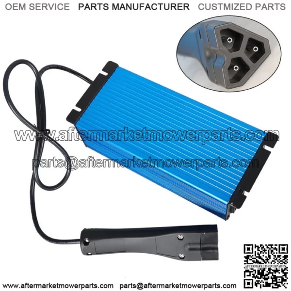With Trickle Charge 48 Volt 10Amp Battery Charger For E-Z-Go Rxv Golf Cart - Image 2