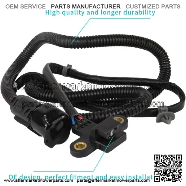 Crankshaft Position Sensor 39310-38070 3931038060 PC536 Comaptible with Hyundai Santa Fe Kia Optima 2.4L 2001 2002 2003 2004 2005 2006 2007 - Image 2