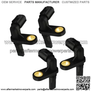 4x For 2007-2017 Toyota Tundra 4.0L 4.6L 4.7L 5.7L Front+Rear ABS Speed Sensor