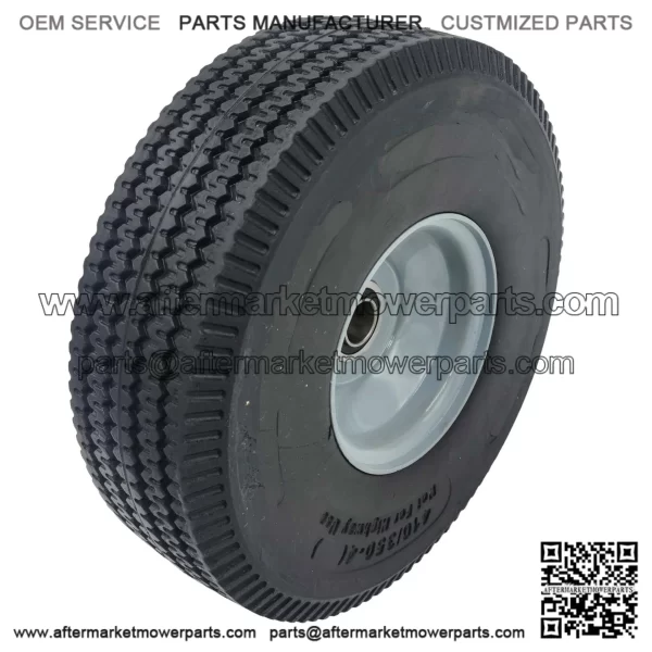 Billy Goat 440279 Wheel Assembly 10.5 Solid Tire Force Kit - Image 3