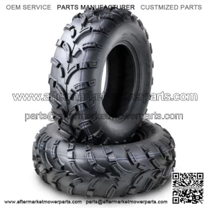 2 Front ATV Tire 24x8-12 2412 for 2000-2017 Honda Fourtrax Rancher 24x8.00-12