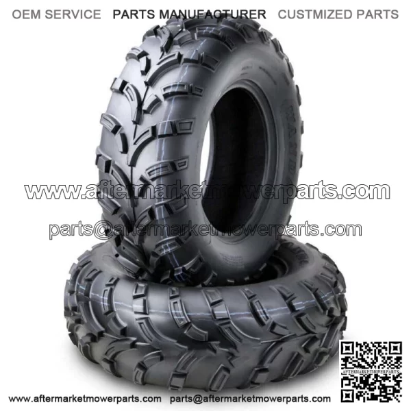 2 Front ATV Tire 24x8-12 2412 for 2000-2017 Honda Fourtrax Rancher 24x8.00-12