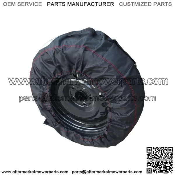 Package Of 4 Black With Black Handle 600D For 22??-31?? Tyre Bags Tyre