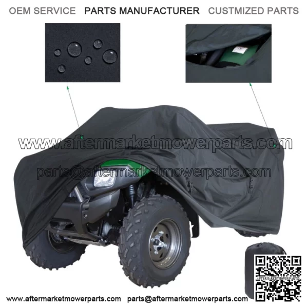 New Heavy Duty Honda FourTrax Rancher Trailerable ATV Quad Storage Cover For: More than one vehicle