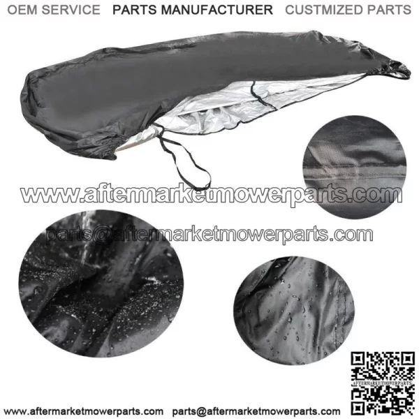 Utility Vehicle Storage Cover For Kawasaki Mule 4000 4010 Waterproof - Image 2