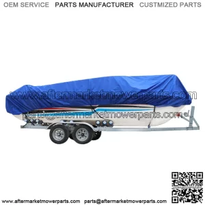 Trailerable Boat Cover Heavy Duty Waterproof UV Resistant Runabout Protector 95"