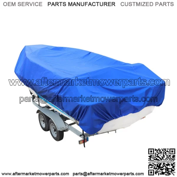 Trailerable Boat Cover Heavy Duty Waterproof UV Resistant Runabout Protector 95" - Image 2