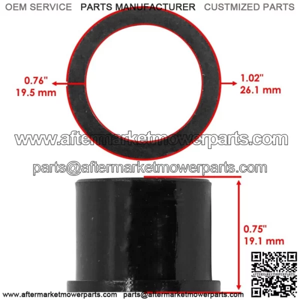 532406013 Axle Bushing for Husqvarna Jonsered Dixon Poulan CTH184 LT2114 - Image 2