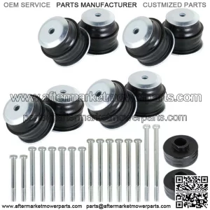 For Ford Super Duty F250 F350 2008-2016 2WD 4WD KF04060BK Body Mount Bushing Kit