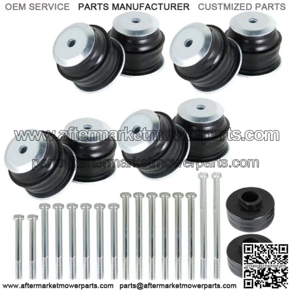 For Ford Super Duty F250 F350 2008-2016 2WD 4WD KF04060BK Body Mount Bushing Kit